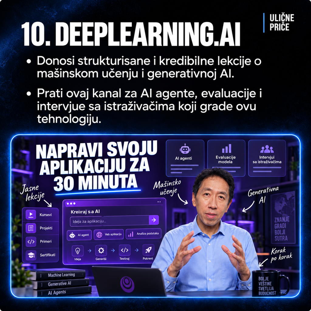 DeepLearning.AI — kada želite obrazovanje, a ne samo trikove